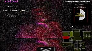 Fap Nights At Frennis Night Club Hentai Game Features Huge Tits Femdom Villains Masturbation And Orgasm Dancing