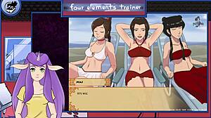 Avatar trainer part 31: 'Want a beach blowjob with big tits?'