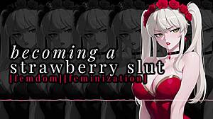 This is F4A erotic audio for Strawberry Moon feminization chapter i