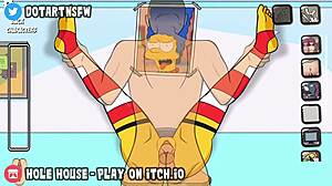 Marge Simpsons Milf in Multiple Positions with Creampie Compilation