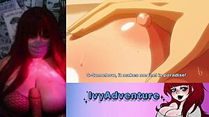 look at this chubby girl with big tits watching hentai - oide yo mizuryuu-kei land ep1