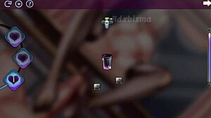 Cute honey hentai game starts with pussy licking in part 1