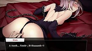 Witch H-scene 01 In Fate Empire Of Dirt Shows Blonde Crossdressing Bdsm With Creampie Doggystyle