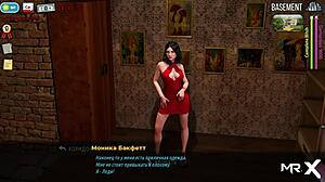 Fashionbusiness masturbates solo in hentai game episode 1 99