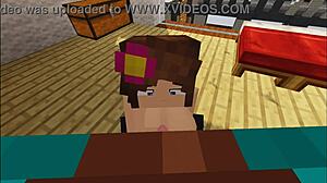 Fucking Jenny’s Juicy Pussy in Wild Minecraft Jenny Mod