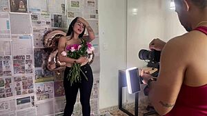 Petite 18+ Pornstar Gets Fucked in POV with Assfucking Tits Licking and Cunilingus on Big Ass