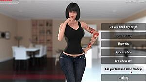 Stepsis got her huge boobs drenched in cum after a steamy titfuck session