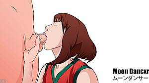 Uraraka Sucking His Cock In My Hero Academia POV?