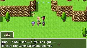 defending the city with my whores' friends, this big-breasted adventurer leads a cuckold harem rpg against enemies in part 7.