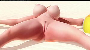 meg enjoys beach time in episode 9 with relaxing scenes