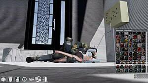Swordxhime Gallery Enemy 90 with Military Theme