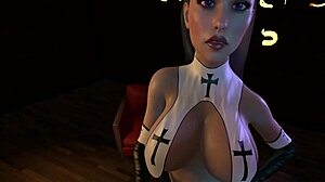 Hot Nun Craves Big Cock in 3D Hentai Animation