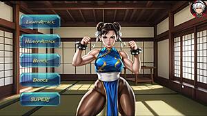 Chun-Li Porn Training in Legend Episode 3 with Huge Tits