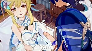 i luvv lumine genshin 3d hentai