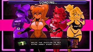 Fap Nights At Frennis Night Club Hentai Game Features Huge Tits Femdom Villains Masturbation And Orgasm Dancing