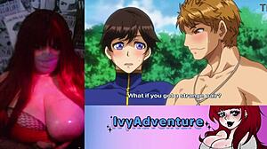 look at this chubby girl with big tits watching hentai - oide yo mizuryuu-kei land ep1