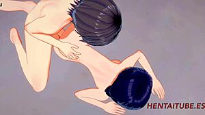 Miraculous Ladybug gives boobjobs and gets fucked for the first time with creampie in costume!