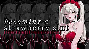 This is F4A erotic audio for Strawberry Moon feminization chapter i