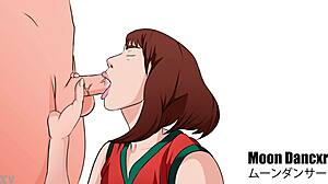 Uraraka Sucking That Dick in ASMR Style