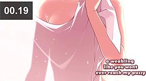 Shinonome Ena gives light femdom jerk off instructions in game. Do you follow her commands?