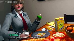 eternum part 16 unfolds in a 3d cartoon anime game world with teen adventures