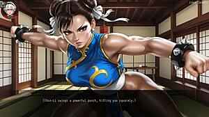 Hey, watch Chun-Li in intense porn training legend episode 3!