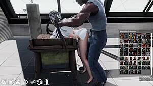 BBW Stepmom Cums On Monster Cock