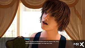 watch me stretch nude in this yoga game, bending over in 3d anime