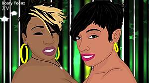 Backalleytoonz: Grown and Sexy Play with Huge Cock Action