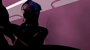 OMG! 3D Big Boobs Asian Stripper Got Fucked So Hard by a Huge Monster! What a Wild Ride!