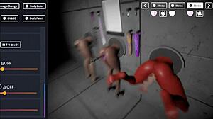 Busty Anime Girls Trapped in Wall for NSFW Game. Thick Waifus Star in Full Hentai Video!