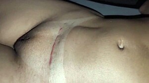 She whispers give it softer daddy during steamy massage. A big tits stepmom tale unfolds!