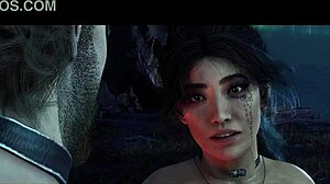 Nudexpedition 33 Ep 12: Lune And Gustave Camp With Hairless Pussy And Monster Cock