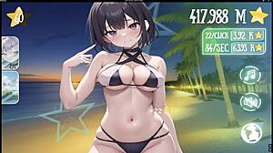 Bouncy Big Tits in Hentai Game - Cute Anal Action Awaits