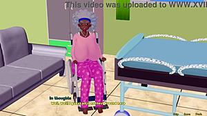 Broke Guy Turns into Naughty Doctor Handling Patient in Hospital Scene