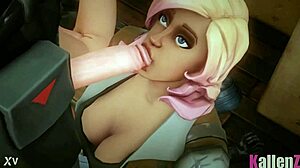 포트나이트 건설자 페니의 깊은 목 헨타이 게임