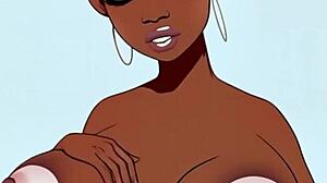 ahegao e-girl gets rough missionary fucking