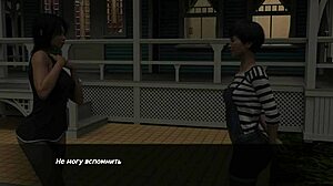 Zoe the Exhibitionist Flashes Naked Outdoors in Part 1