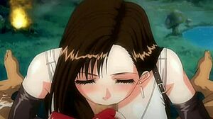 Tifas Love Gets an Impressive AI Upscale in Final Fantasy Style