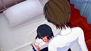 Hayase Nagatoro and Senpai share intense creampie sex in 3D hentai play.