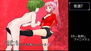 M YUU QUEST RQ GIRL TAKES HARD ACTION in Game Hentai!