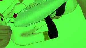 Anya Spying in Costume at Adult Hentai Clinic