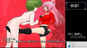 M YUU QUEST RQ GIRL TAKES HARD ACTION in Game Hentai!