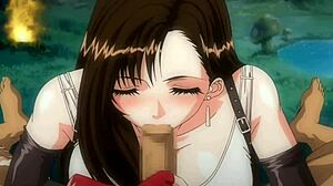Tifas Love Gets an Impressive AI Upscale in Final Fantasy Style