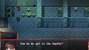 Harem in Another World Hentai Game Features Goth Girl and Nun in BDSM Ritual