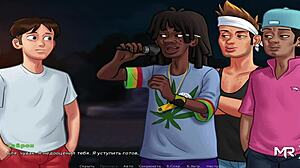 Teacher, can I touch your tits like this in summertimesaga episode?