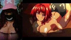 i can’t stop watching this redhead with big tits banging at school - hentai tsundero ep1