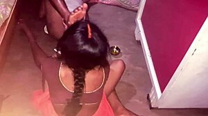 i feel so romantic with rina aunty in telugu short as she takes big cock deepthroat and creampie in chubby assfucking