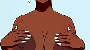 ahegao e-girl gets rough missionary fucking