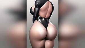 Artificial Hentai Collection With Overwatch D.Va and Super Mario Princess